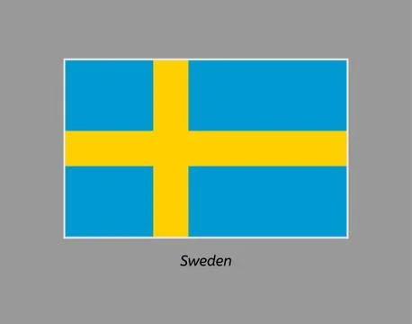 Sweden flag Stock Illustration