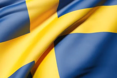 Sweden flag Stock Illustration