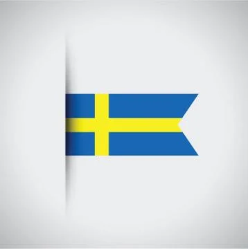 Sweden flag Stock Illustration
