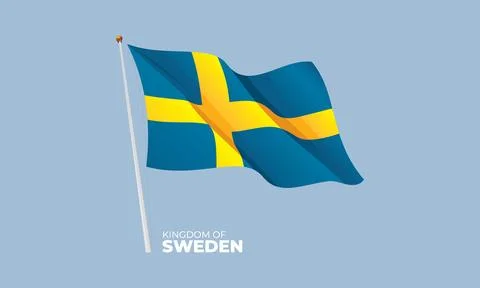 Sweden flag Stock Illustration