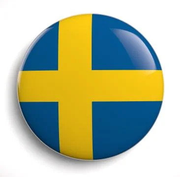 Sweden flag. Stock Photos