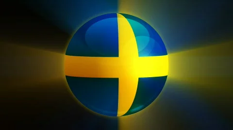 Sweden Globe Stock Footage 762268