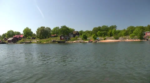 Sweden Islands Stock Footage 32252571