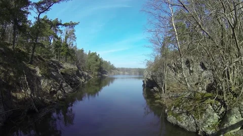 Sweden lake Video stock 49103393