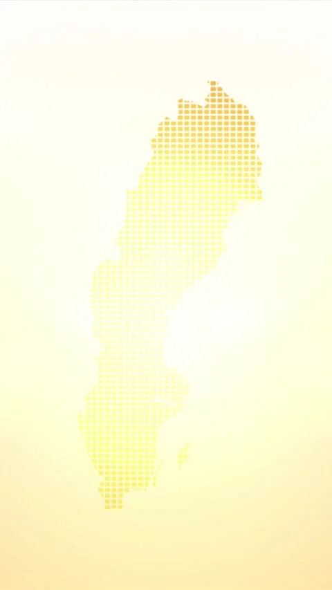 Sweden Map Opener Stock Footage 267851302