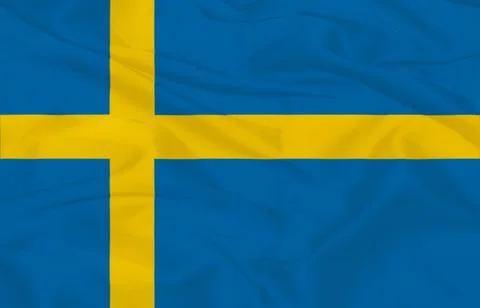 Sweden National Flag Stock Illustration