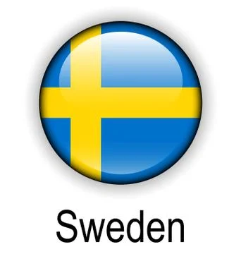 Sweden state flag Stock Illustration