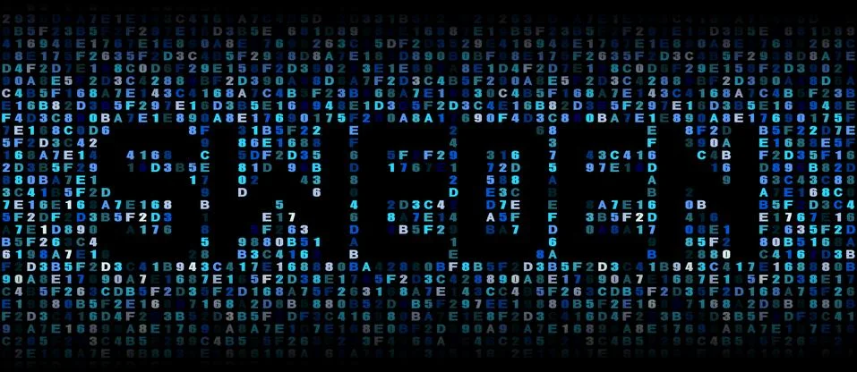 Sweden text on hex code illustration Stock Illustration