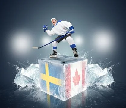 Sweden vs Canada Stock Photos