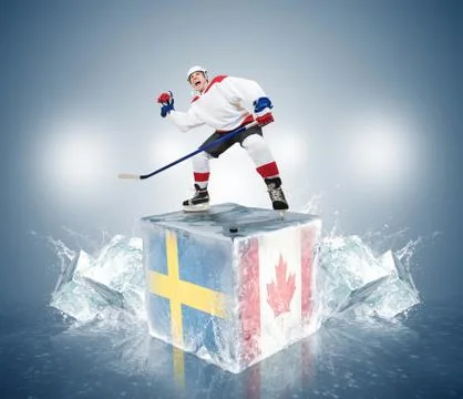 Sweden vs Canada Stock Photos