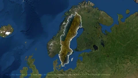 SwedenOverviewBlended Video stock 183436657