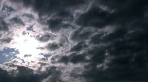 Swedish Clouds timelap Stock Footage 476322