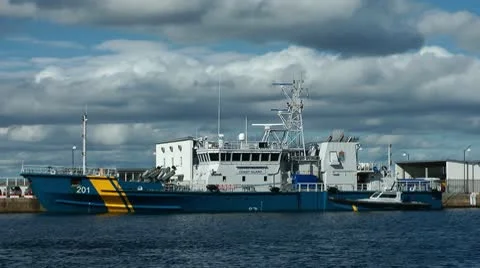 Swedish Coastguard Stock Footage 8983108