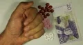 Swedish Krona SEK, Counting Drugs and Money, Health Care, Colorful Pills HD Footage