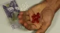 Swedish Krona SEK, Counting Drugs and Money, Health Care, Colorful Pills HD Footage