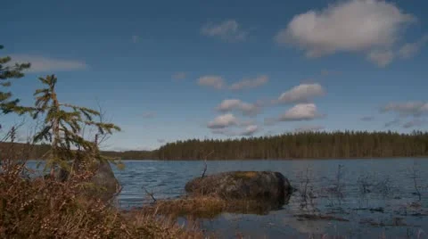 Swedish landscape Stock Footage 11128979