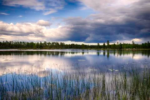 Swedish landscape Stock Photos