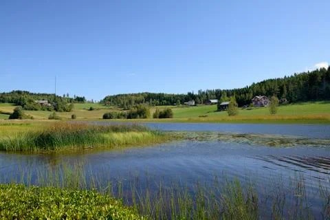 Swedish landscape Stock-Fotos