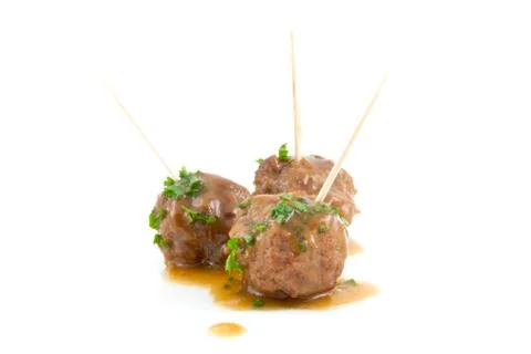 Swedish meatballs Foto stock