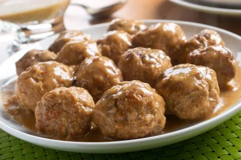 Swedish Meatballs Foto stock