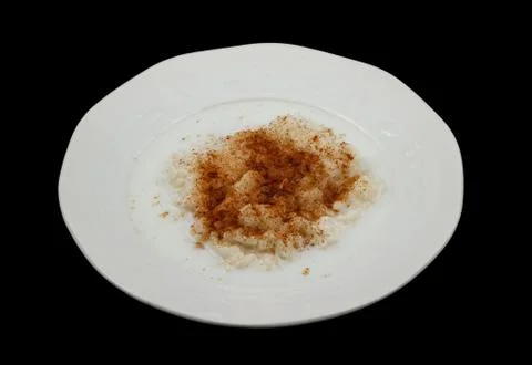 Swedish rice pudding Stock Photos