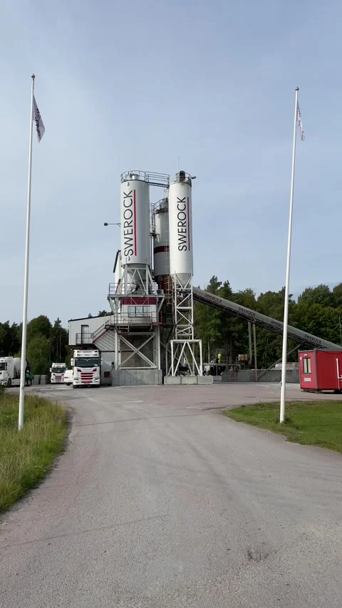 Swedrock factory Video stock 286250020
