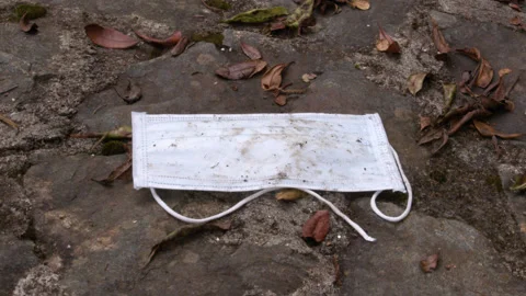 Sweep The Face Mask Stock Footage 150075419