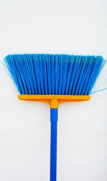 Sweeping broom Stock Photos