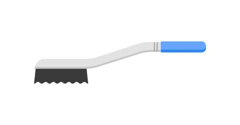 Sweeping brush isolated vector icon Stock Illustration