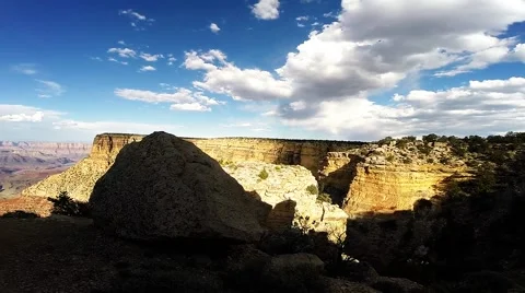 Sweeping Grand Canyon View Stock Footage 48912964