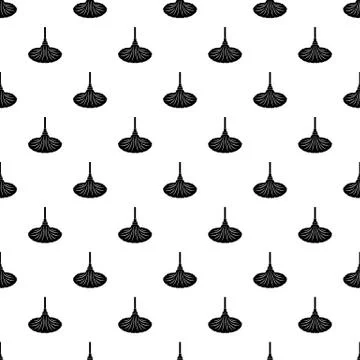 Sweeping icon, simple style Stock Illustration