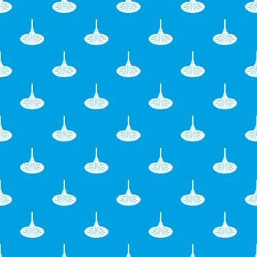 Sweeping pattern vector seamless blue Stock Illustration