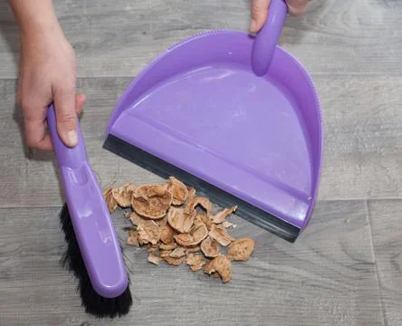 Sweeping through. Stock Photos