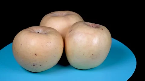 Sweet apple rotating display Stock Footage 292121533