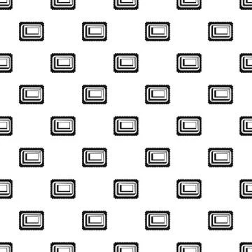 Sweet bakery pattern seamless vector Stock Illustration