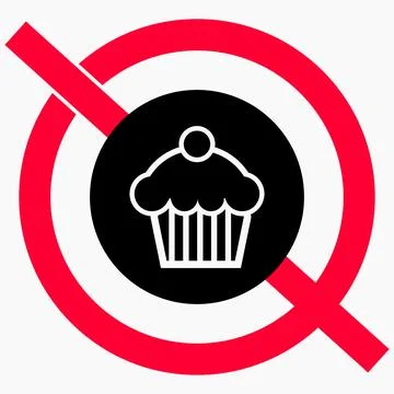 Sweet ban. Ilustración de archivo