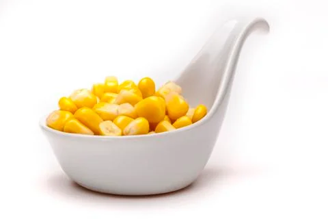 Sweet Beans of Corn Stock Photos