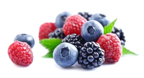 Sweet berry isolated Stock Photos