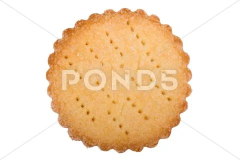 Sweet biscuit macro Stock Photos