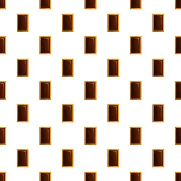 Sweet biscuit pattern seamless 库存插图