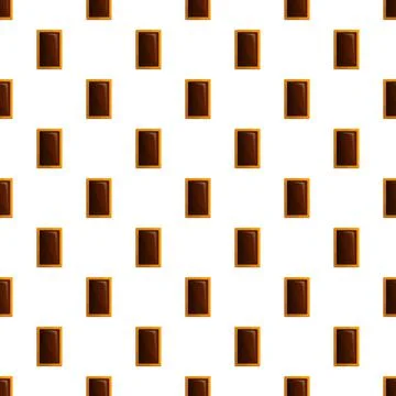 Sweet biscuit pattern seamless vector 库存插图