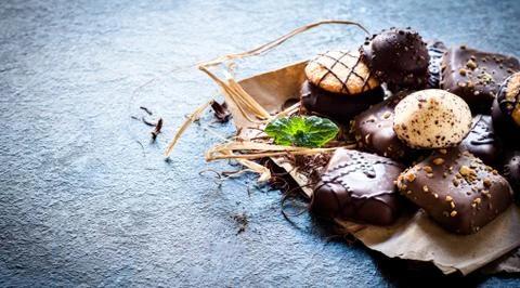 Sweet biscuite Stock Photos