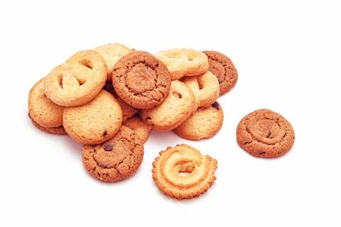 Sweet biscuits Stock Photos