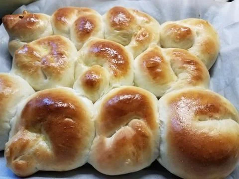 Sweet Bread Buns Foto stock