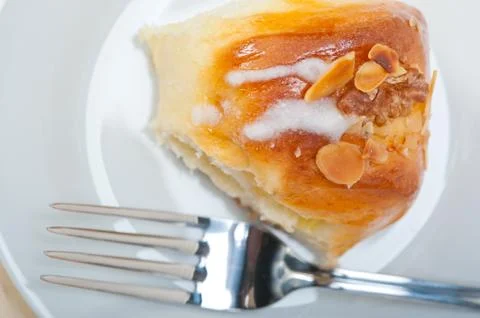 Sweet bread donut cake Stock Photos