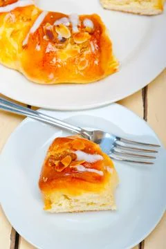 Sweet bread donut cake Stock Photos