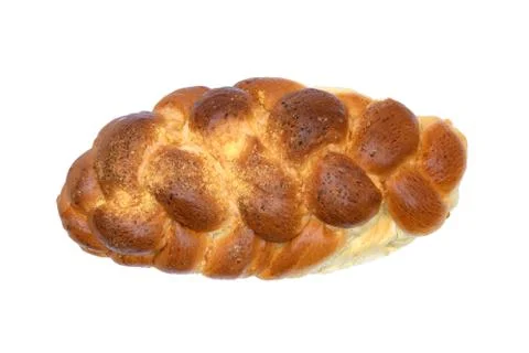 Sweet bread plait Foto stock
