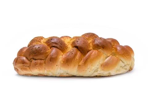 Sweet bread plait Foto stock