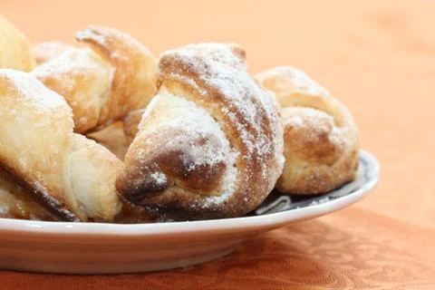 Sweet bread rolls Stock Photos