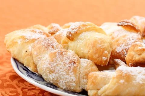 Sweet bread rolls Stock Photos